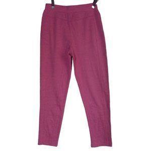 Foxiyi Barbiecore Leggings Junior Sz Large Hot Pink Stretch Athletic Crop Pants